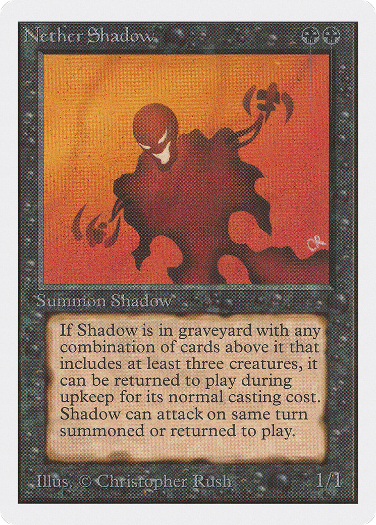Image of Nether Shadow (2ED-) - Unlimited Edition