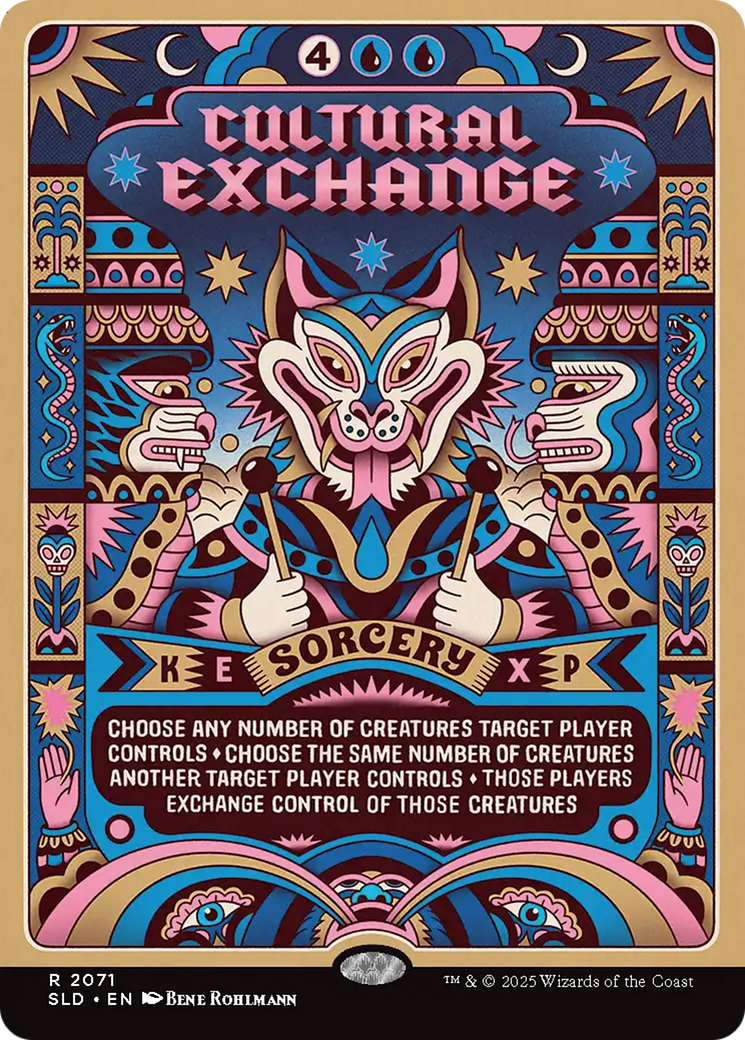 Image of Cultural Exchange (SLD-2071) - Secret Lair Drop (Borderless) Foil