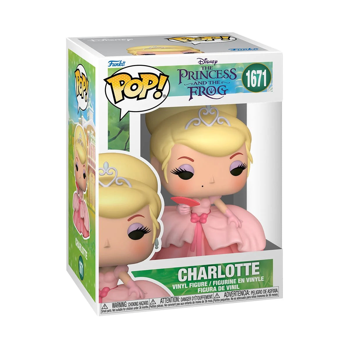 Image of Princess and the Frog Charlotte Funko Pop! Vinyl Figure #1671