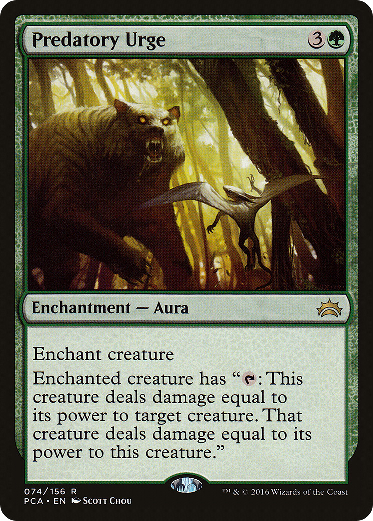 Image of Predatory Urge (PCA-074) - Planechase Anthology