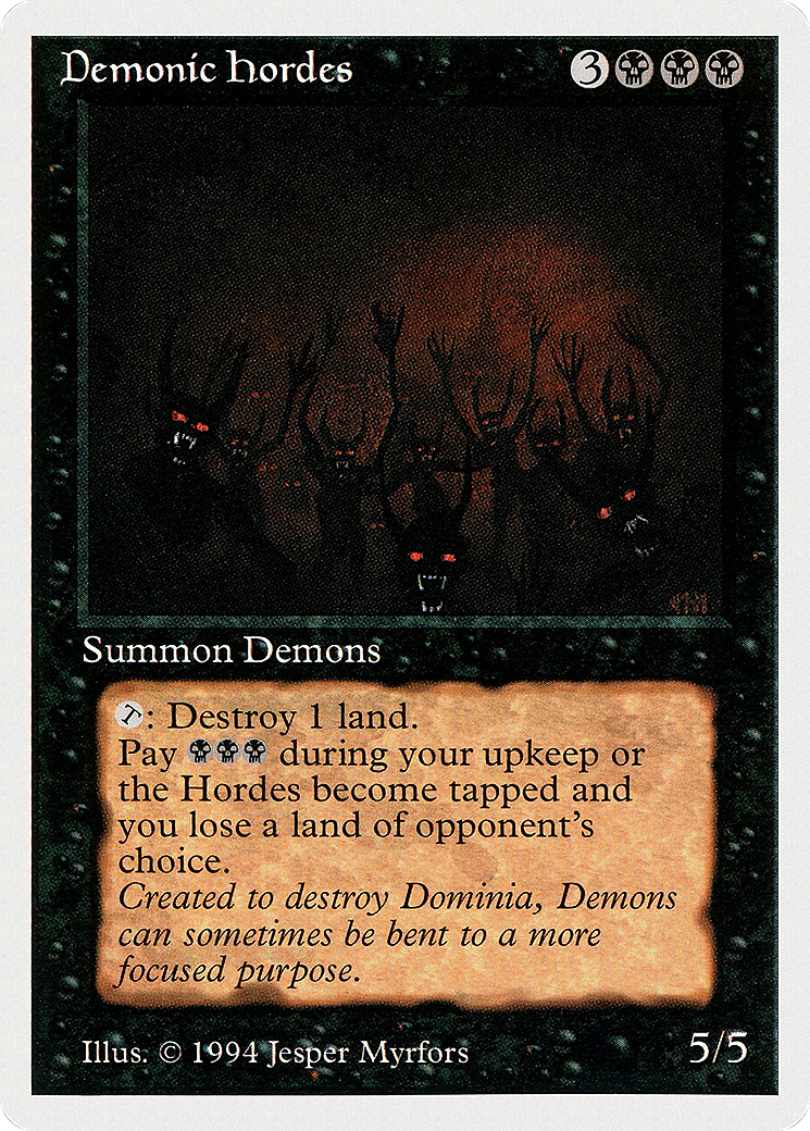 Image of Demonic Hordes (SUM-104) - Summer Magic / Edgar