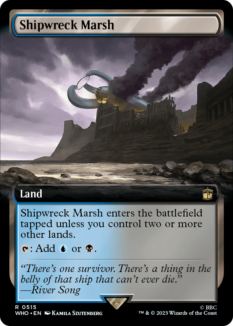 Image of Shipwreck Marsh (Extended Art) (WHO-515) - Doctor Who: (Extended Art)