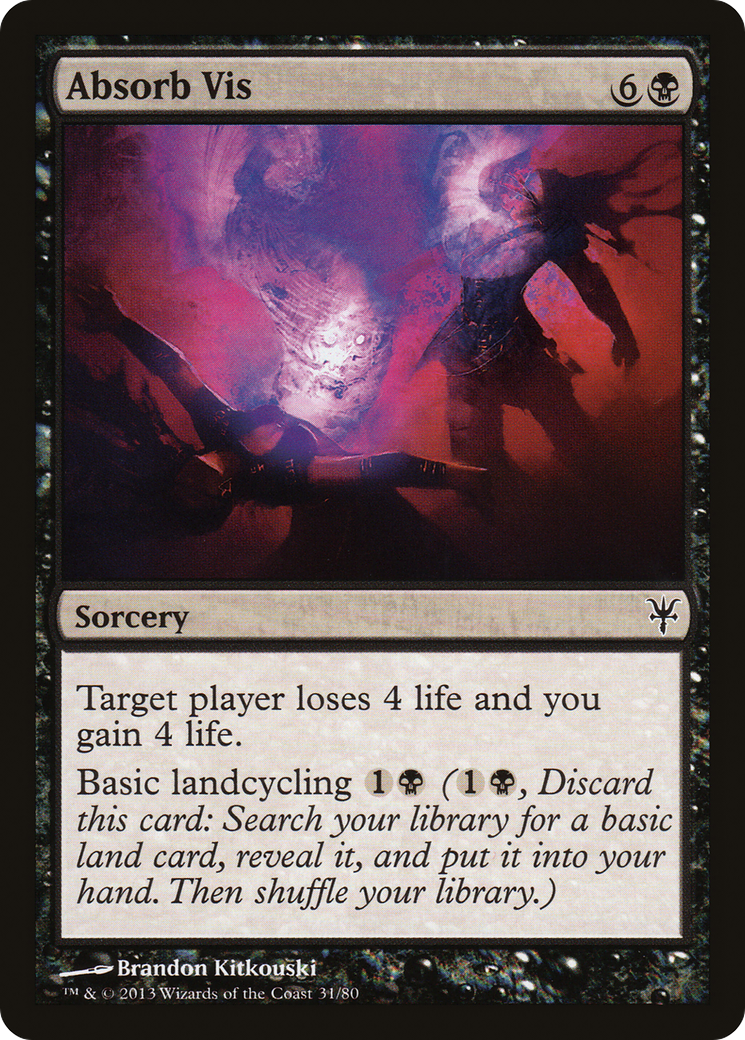 Image of Absorb Vis (DDK-031) - Duel Decks: Sorin vs. Tibalt