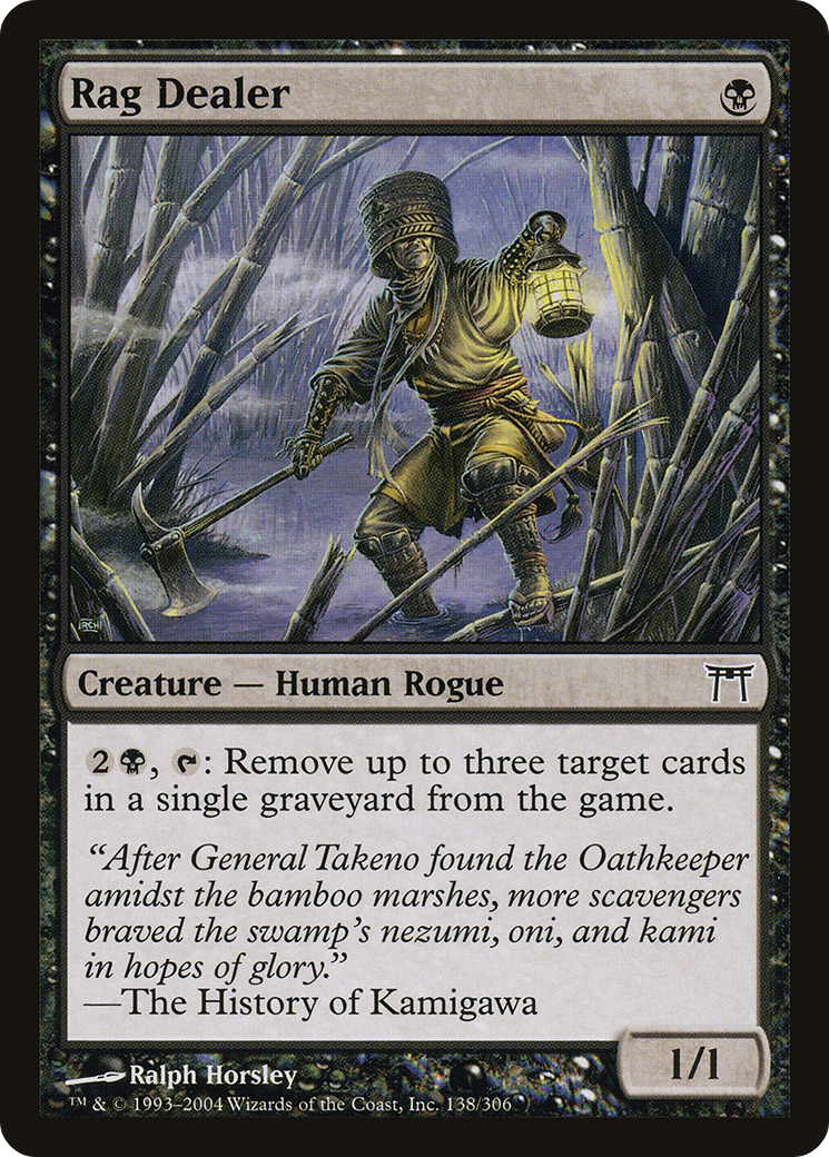 Image of Rag Dealer (CHK-138) - Champions of Kamigawa Foil