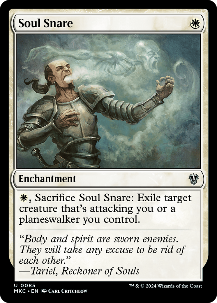 Image of Soul Snare (MKC-085) - Murders at Karlov Manor Commander