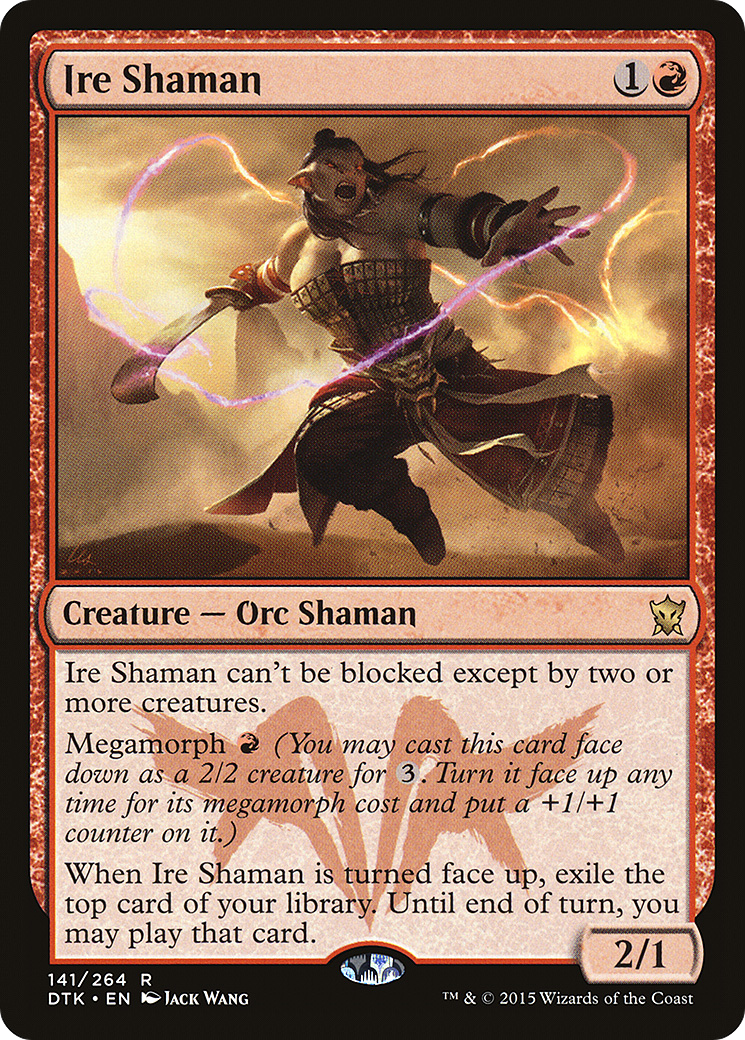 Image of Ire Shaman (DTK-141) - Dragons of Tarkir