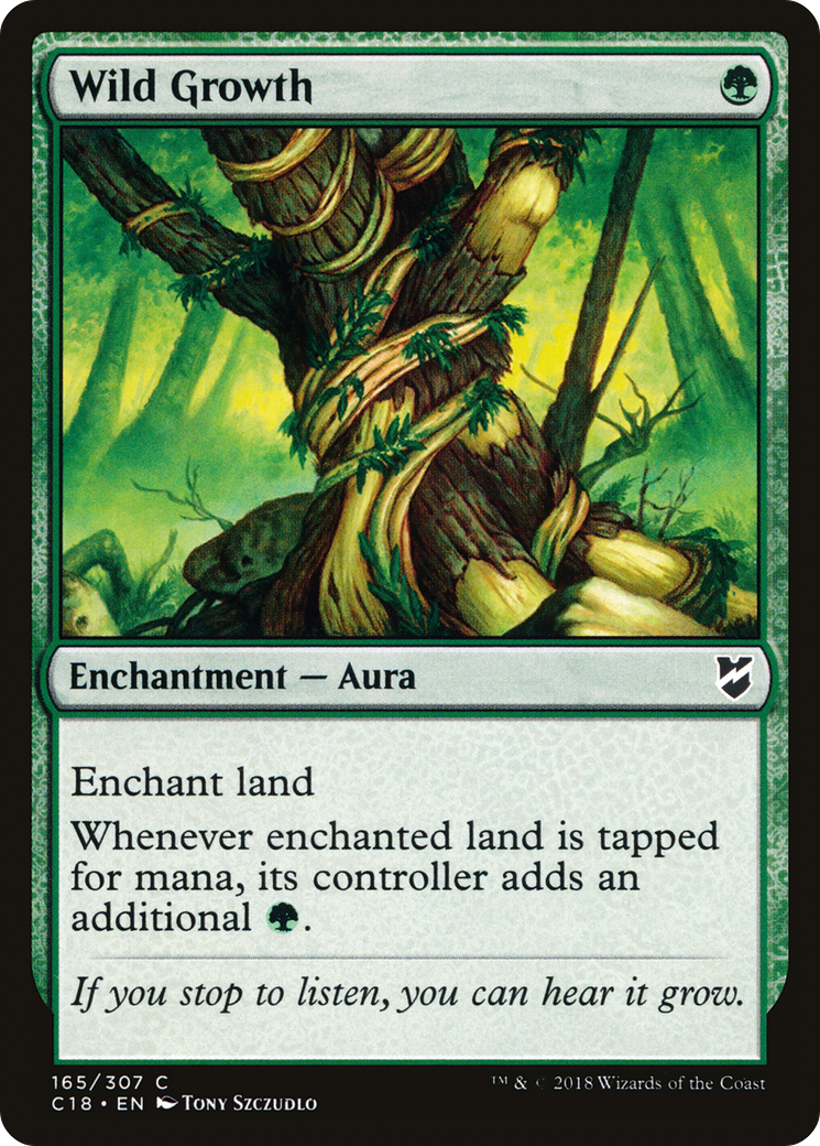 Image of Wild Growth (C18-165) - Commander 2018