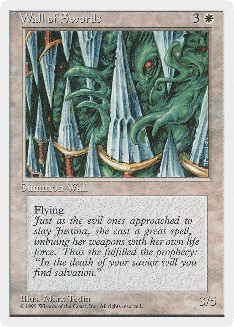 Image of Wall of Swords (4ED-) - Fourth Edition