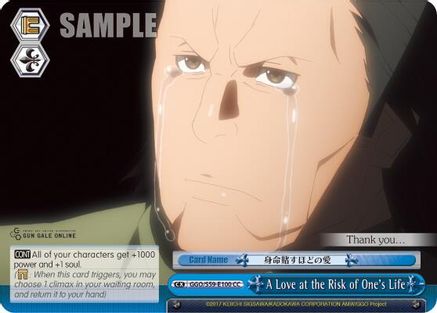 Image of A Love at the Risk of One's Life (GGO/S59-E100 CC) - Gun Gale Online