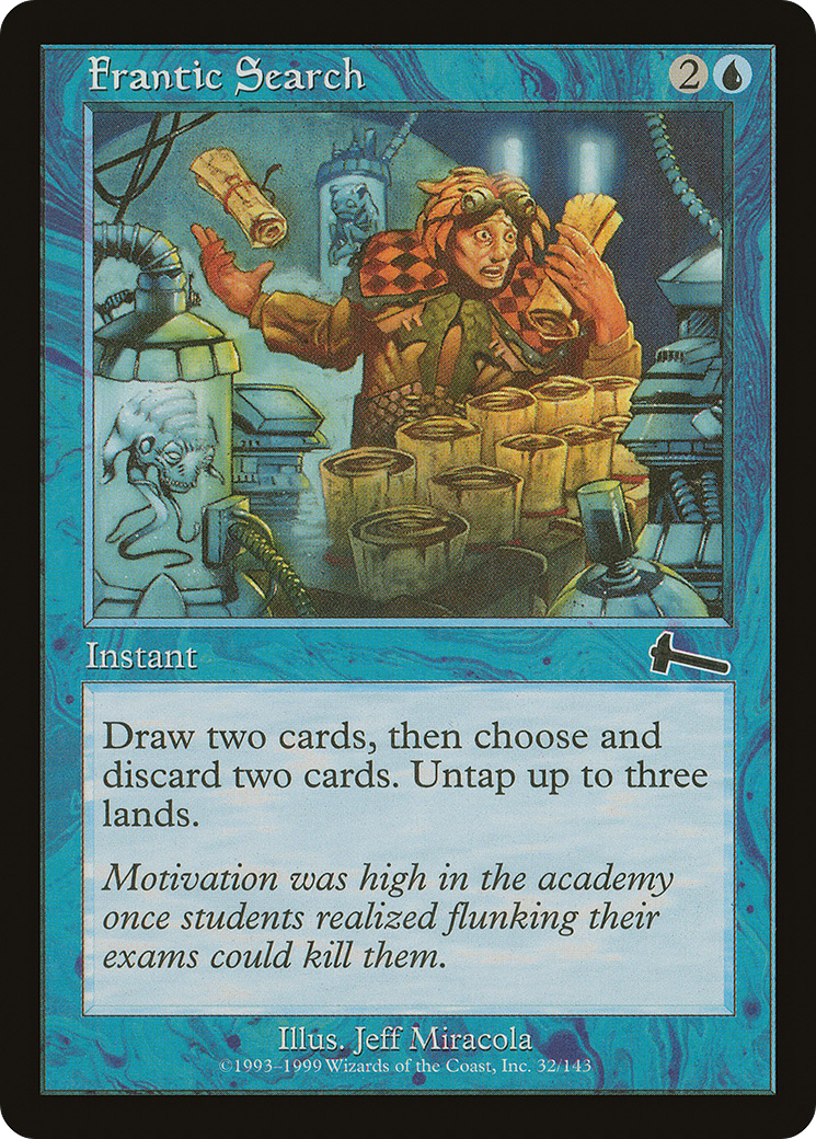 Image of Frantic Search (ULG-032) - Urza's Legacy