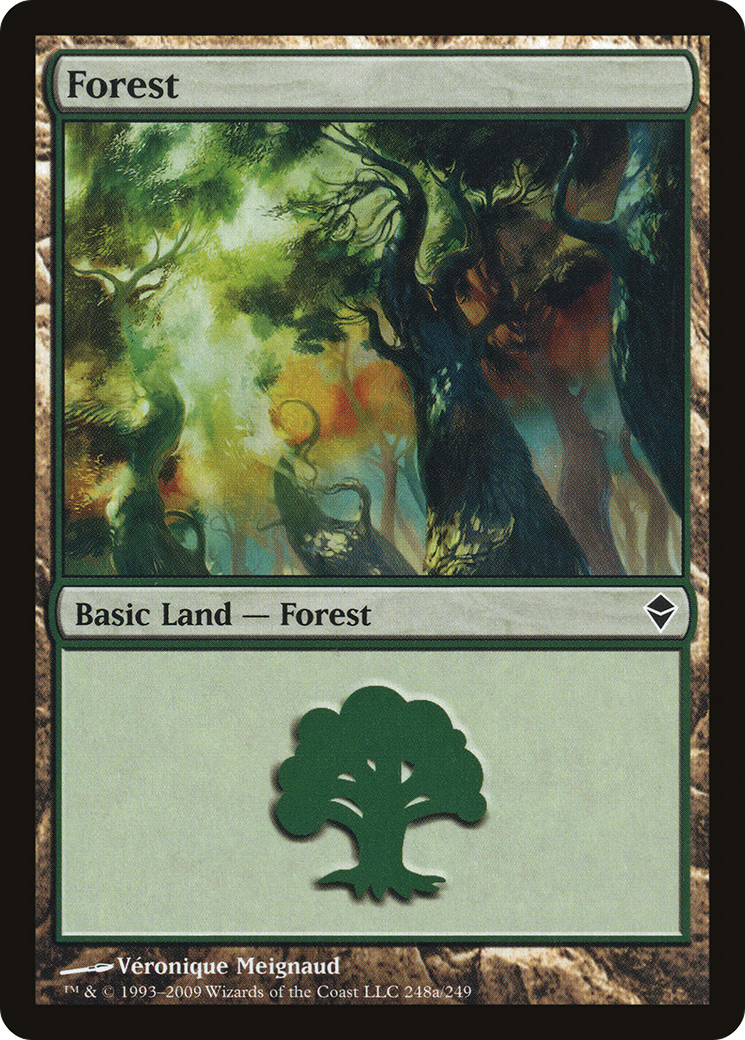 Image of Forest (248a) (ZEN-248A) - Zendikar