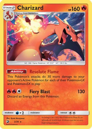 Image of Charizard 003/70  Deck Exclusives - Rare