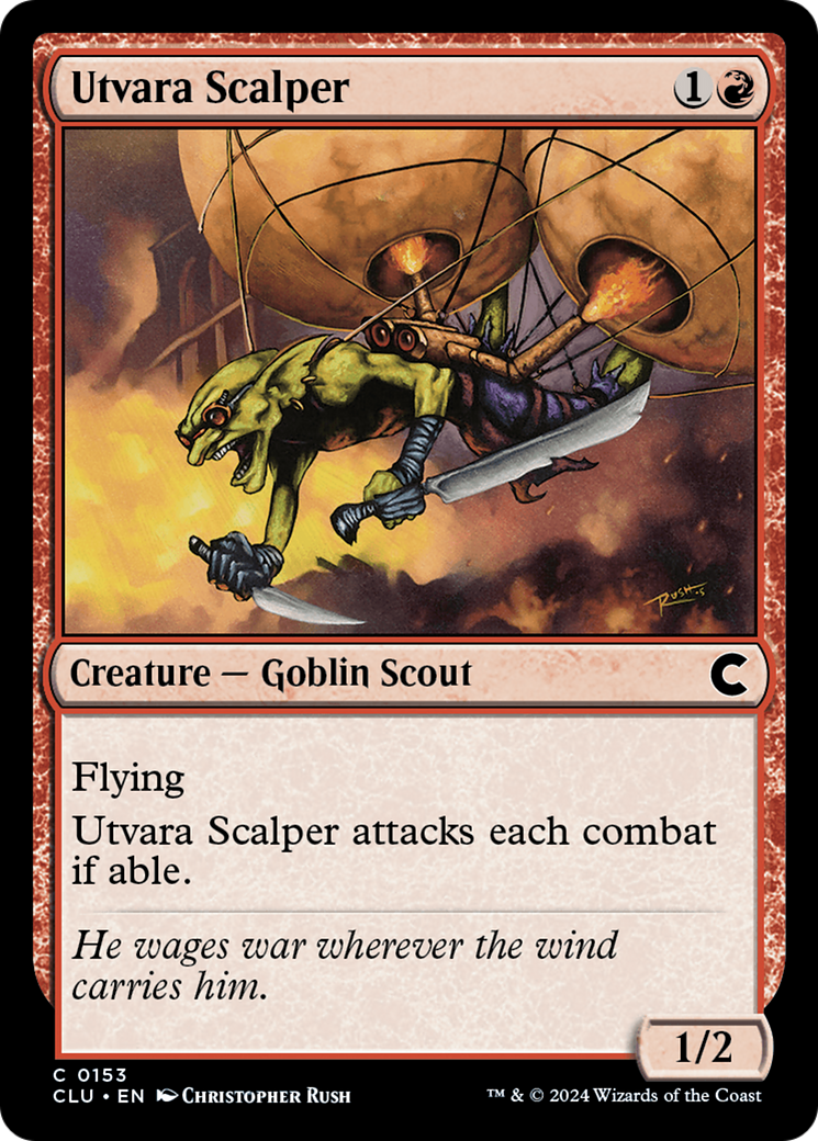 Image of Utvara Scalper (CLU-153) - Ravnica: Clue Edition