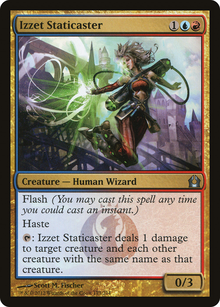 Image of Izzet Staticaster (RTR-173) - Return to Ravnica