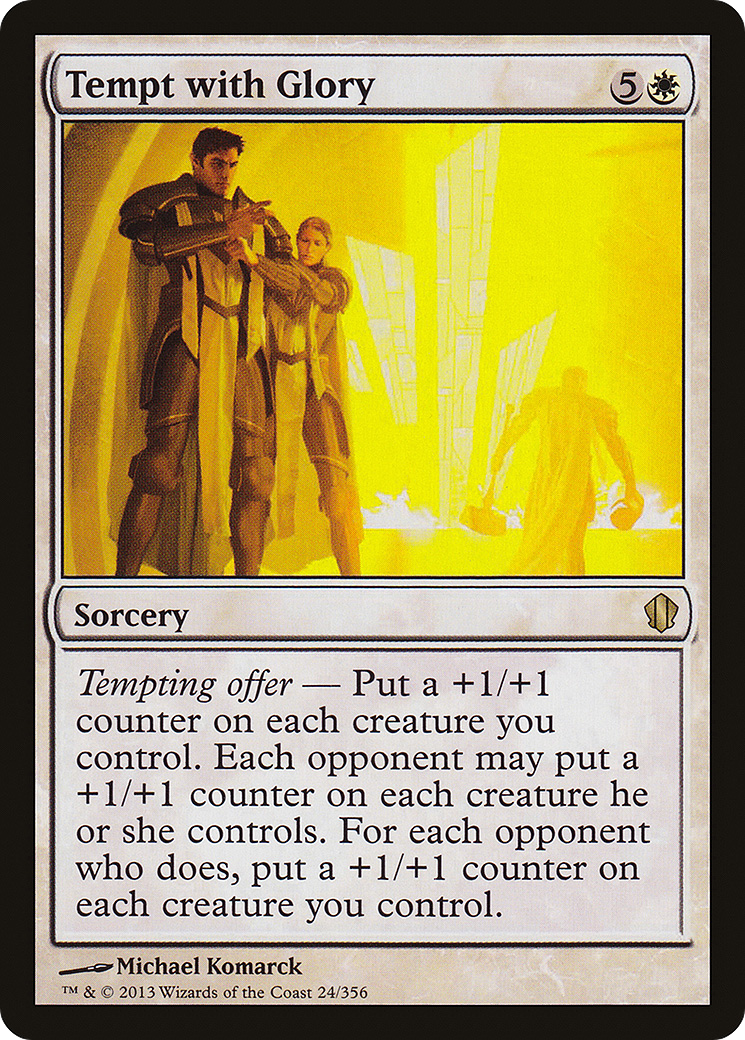 Image of Tempt with Glory (C13-024) - Commander 2013