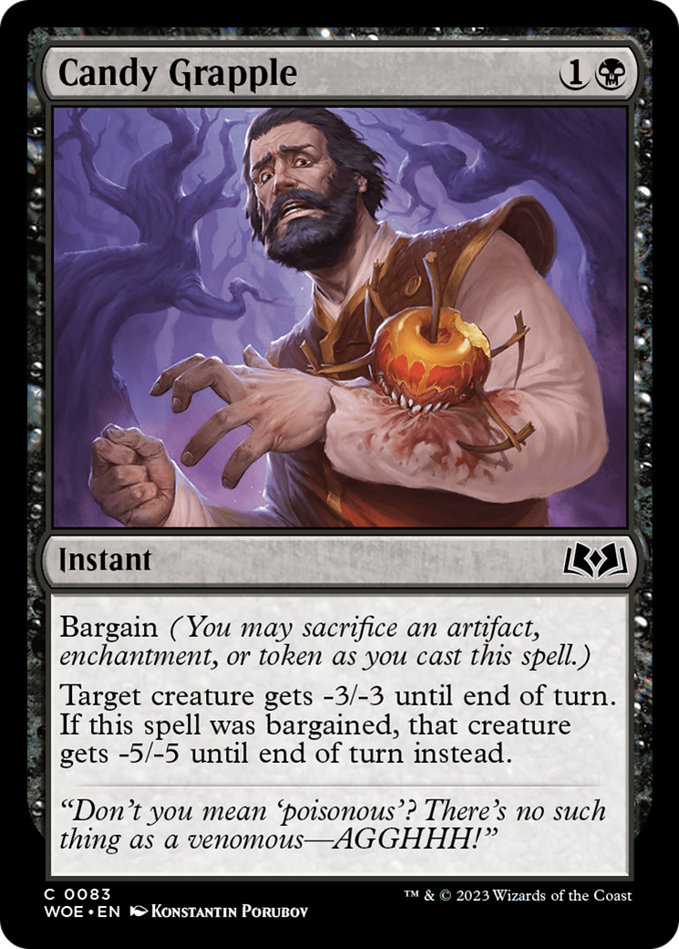 Image of Candy Grapple (WOE-083) - Wilds of Eldraine Foil