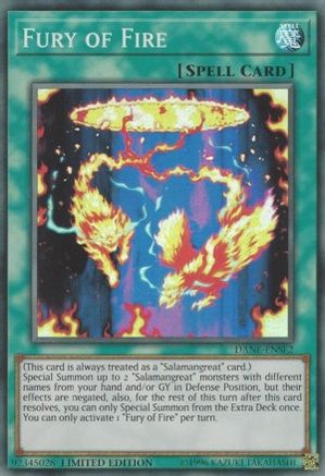 Image of Fury of Fire (DANE-ENSE2) - Dark Neostorm Limited