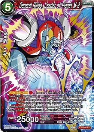 Image of General Rilldo, Leader of Planet M-2 (EX06-06) - Special Anniversary Set