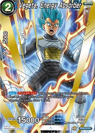 Image of Vegeta, Energy Absorber (EX06-09) - Special Anniversary Set Foil