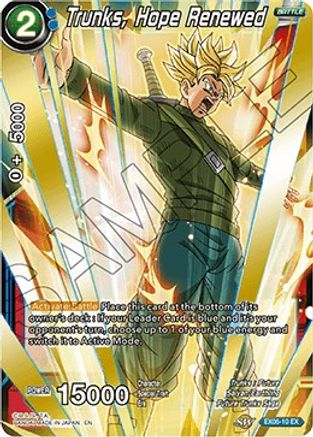 Image of Trunks, Hope Renewed (EX06-10) - Special Anniversary Set Foil