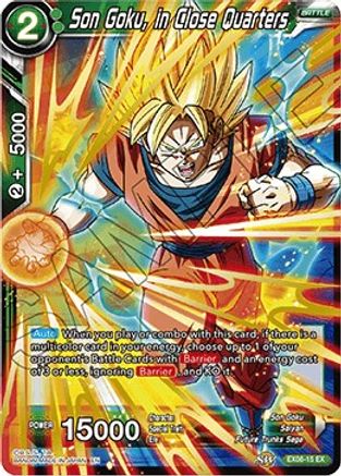 Image of Son Goku, in Close Quarters (EX06-15) - Special Anniversary Set Foil