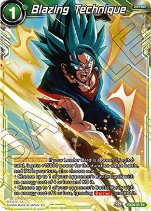 Image of Blazing Technique (EX06-21) - Special Anniversary Set