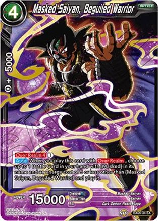 Image of Masked Saiyan, Beguiled Warrior (EX06-34) - Special Anniversary Set Foil