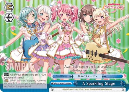 Image of A Sparkling Stage (BD/EN-W03-125 CC) - BanG Dream! Girls Band Party! MULTI LIVE