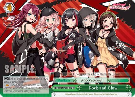 Image of Rock and Glow (BD/EN-W03-062 CC) - BanG Dream! Girls Band Party! MULTI LIVE