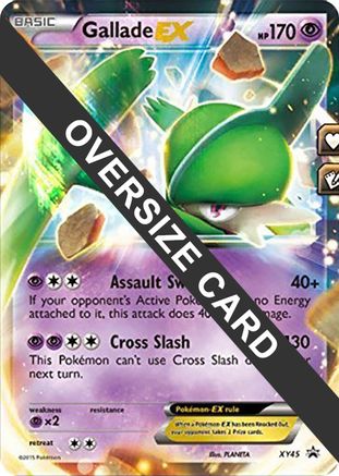 Image of Gallade EX XY45  - Holofoil Jumbo Cards - Promo