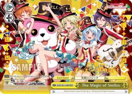 Image of The Magic of Smiles (BDR) (BD/EN-W03-026BDR BDR) - BanG Dream! Girls Band Party! MULTI LIVE