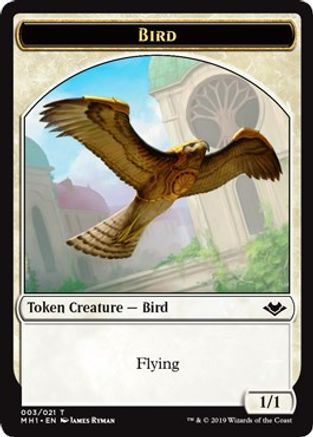 Image of Bird Token (MH1-003) - Modern Horizons Foil