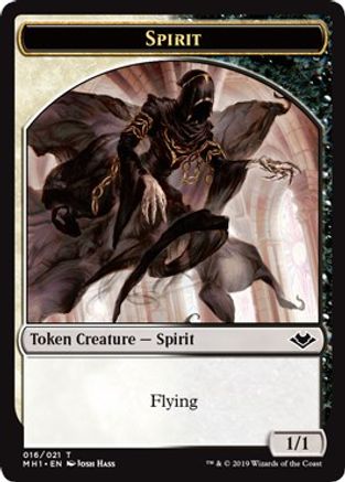 Image of Spirit Token (MH1-016) - Modern Horizons Foil