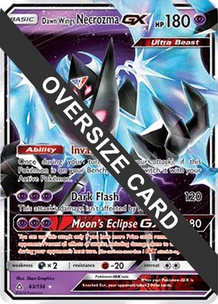 Image of Dawn Wings Necrozma GX 063/156  - Holofoil Jumbo Cards - Promo