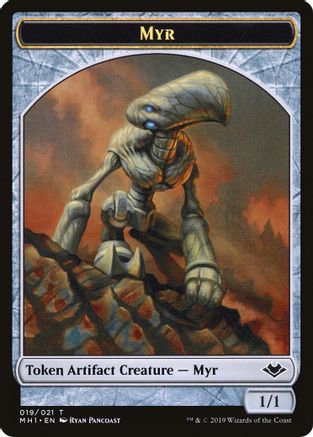 Image of Myr Token (MH1-019) - Modern Horizons Foil