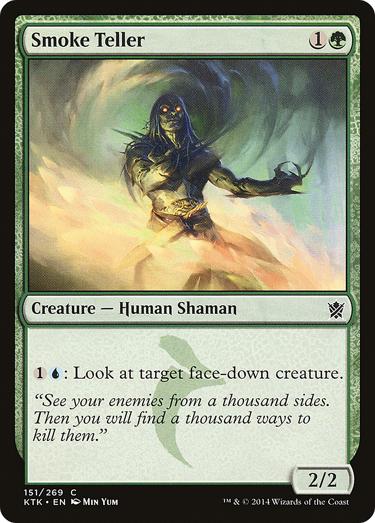 Image of Smoke Teller (KTK-151) - Khans of Tarkir Foil