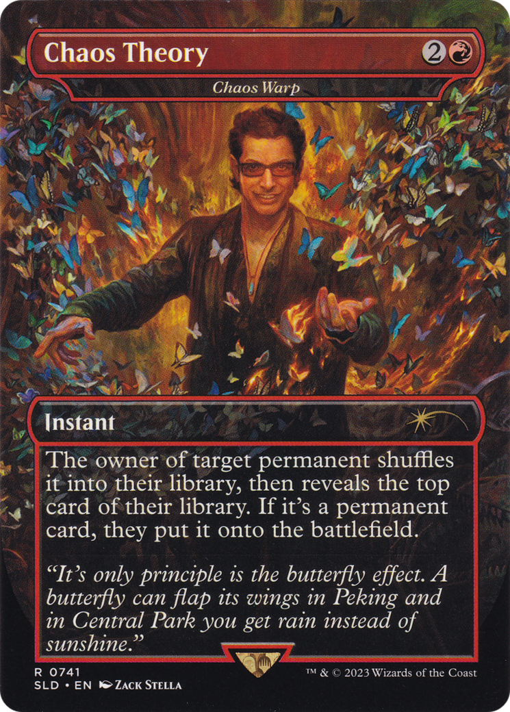Image of Chaos Theory - Chaos Warp (SLD-741) - Secret Lair Drop / Chaos Theory (Borderless)