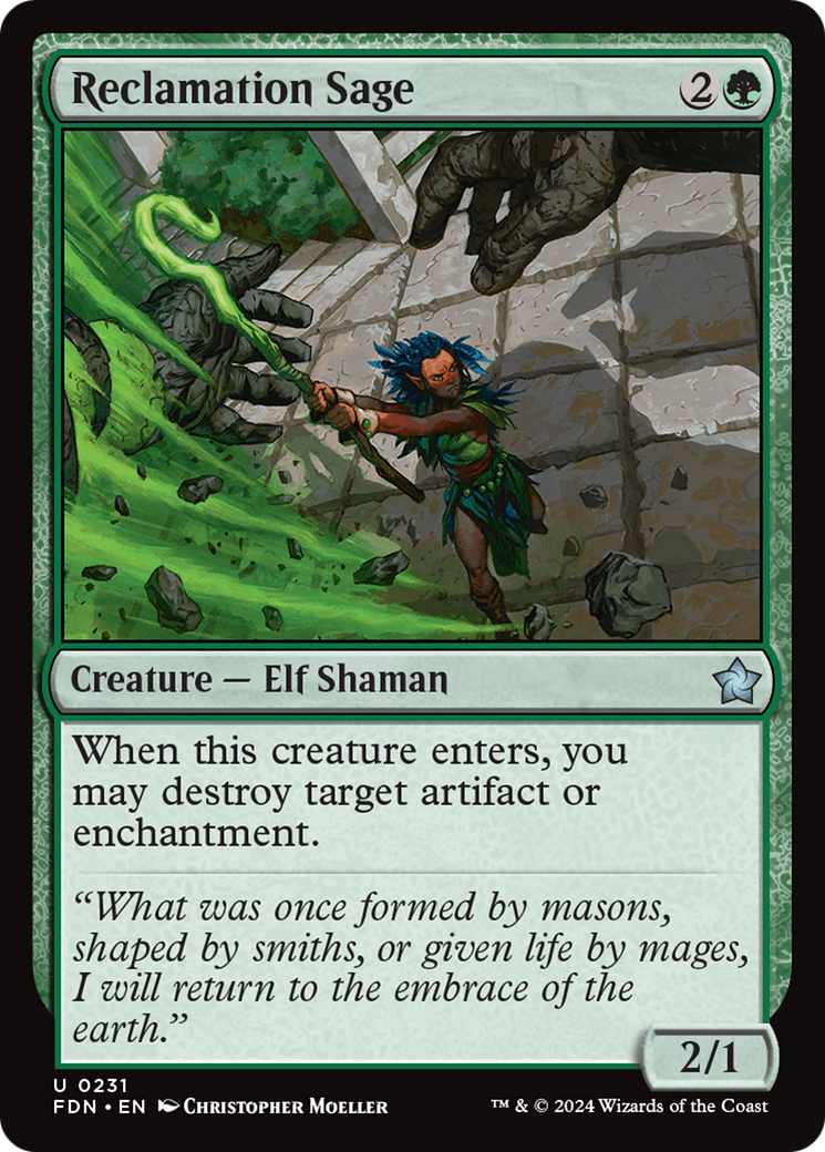 Image of Reclamation Sage (FDN-231) - Foundations