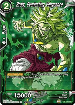 Image of Broly, Everlasting Vengeance (P-140) - Promotion Cards