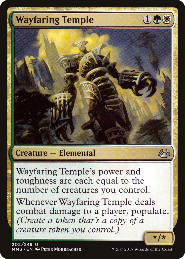 Image of Wayfaring Temple (MM3-202) - Modern Masters 2017 Foil
