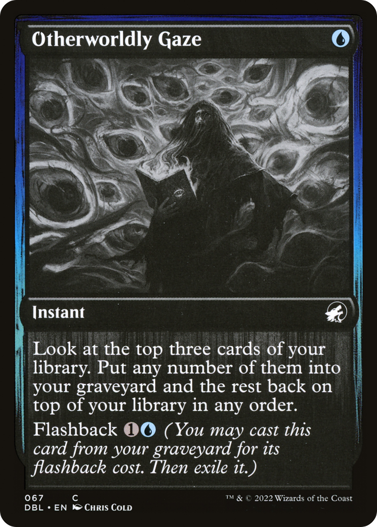 Image of Otherworldly Gaze (DBL-067) - Innistrad: Double Feature Foil