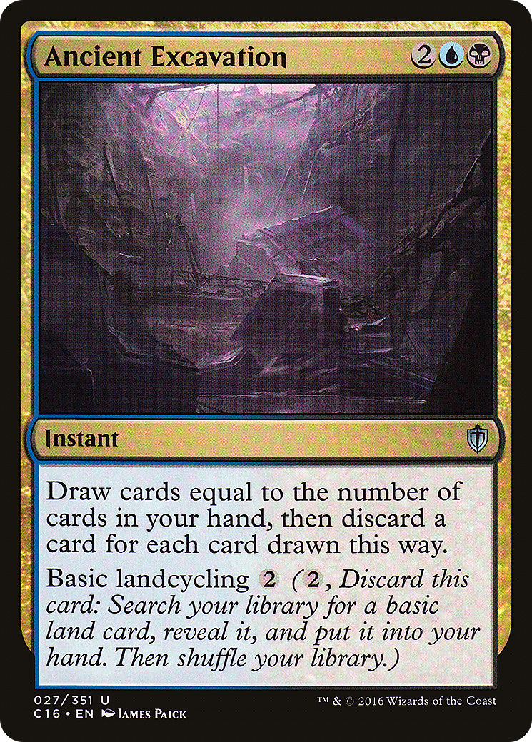 Image of Ancient Excavation (C16-027) - Commander 2016