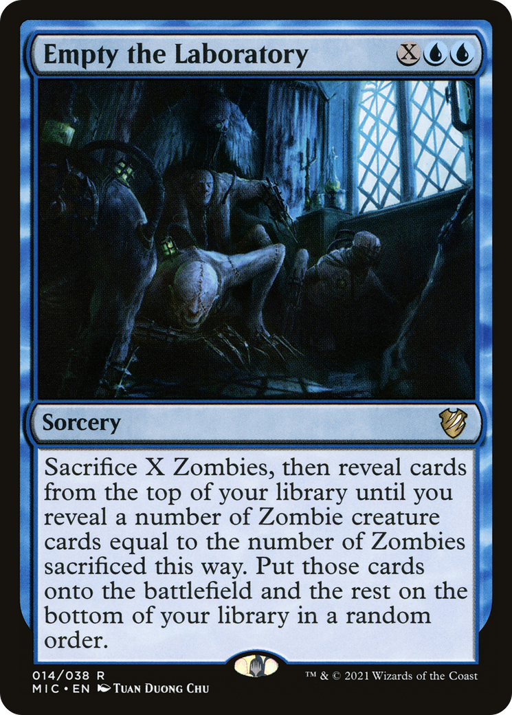 Image of Empty the Laboratory (MIC-014) - Midnight Hunt Commander