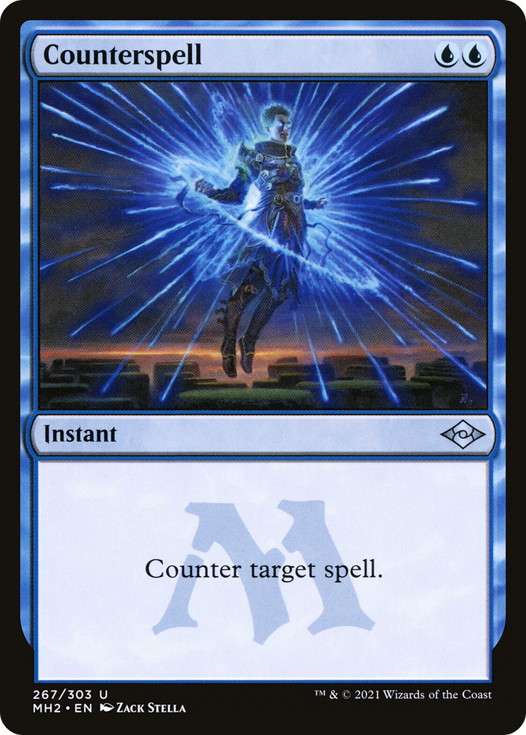 Image of Counterspell (MH2-267) - Modern Horizons 2 Etched Foil