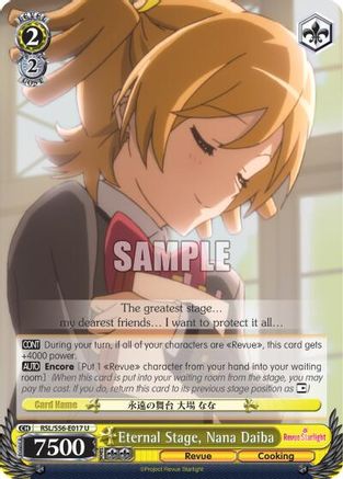 Image of Eternal Stage, Nana Daiba (RSL/S56-E017 U) - Revue Starlight