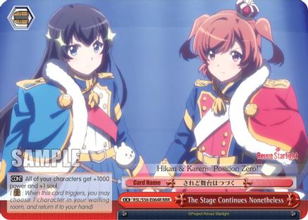 Image of The Stage Continues Nonetheless (RRR) (RSL/S56-E064R RRR) - Revue Starlight