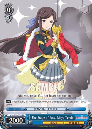 Image of The Stage of Fate, Maya Tendo (RSL/S56-TE17 TD) - Revue Starlight