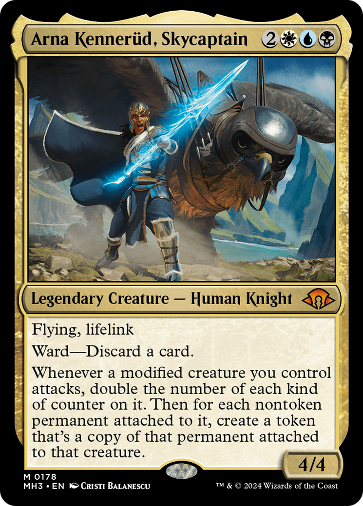 Image of Arna Kennerud, Skycaptain (MH3-178) - Modern Horizons 3 Foil