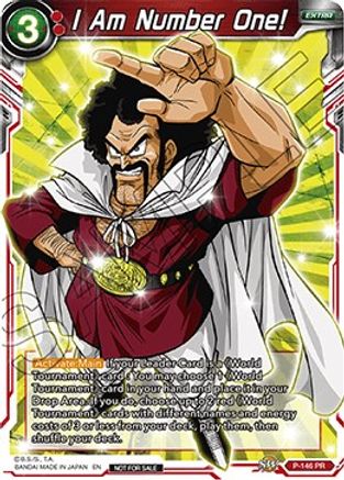 Image of I Am Number One! (Power Booster: World Martial Arts Tournament) (P-146) - Promotion Cards