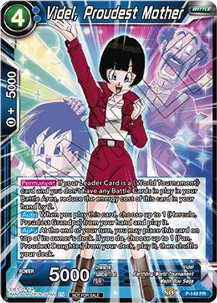 Image of Videl, Proudest Mother (Power Booster: World Martial Arts Tournament) (P-149) - Promotion Cards Foil